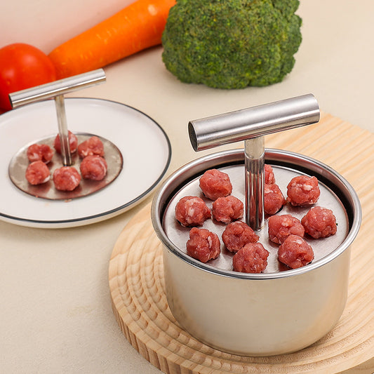 【Cumpărați 1 obțineți 1 gratuit】Formator din oțel inoxidabil pentru chiftele, ustensilă practică pentru bucătărie – ideal pentru chiftele de carne și pește🍖🐟--3861139