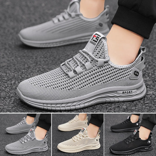 【50% OFF】👟【39-44】Pantofi de bărbați casual confortabili, respirabili, din plasă, anti-alunecare, la modă-3998156
