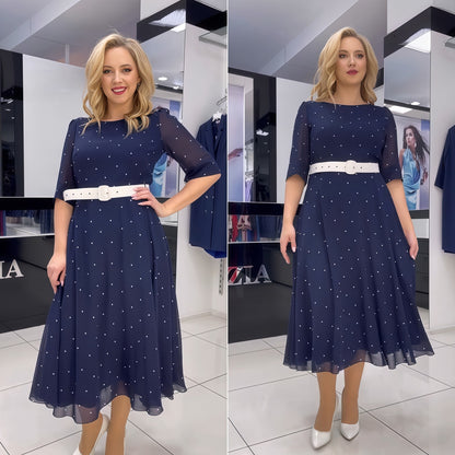 【S-5XL】❤️2024 noua rochie eleganta de primavara-3863765