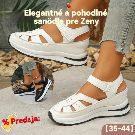 🔥🌸【35-44】Udobne ženske sandale, moderne 2026., sa šupljim potpeticama, izrađene od prave kože ✅Plaćanje pouzećem