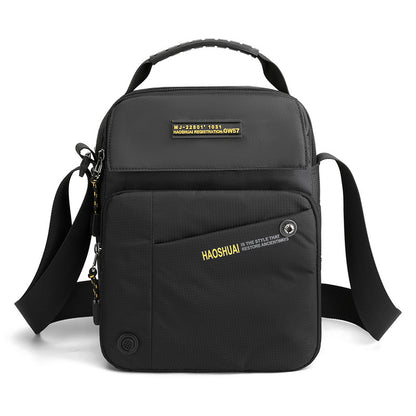 Bărbați multifuncțional sac de umăr casual sac de mare capacitate Crossbody Bag