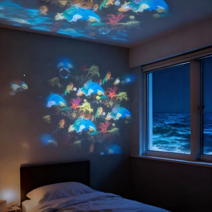 💖🌙Dinamična rotirajuća LED lampa za projektor 2026! ☁️🔥✨