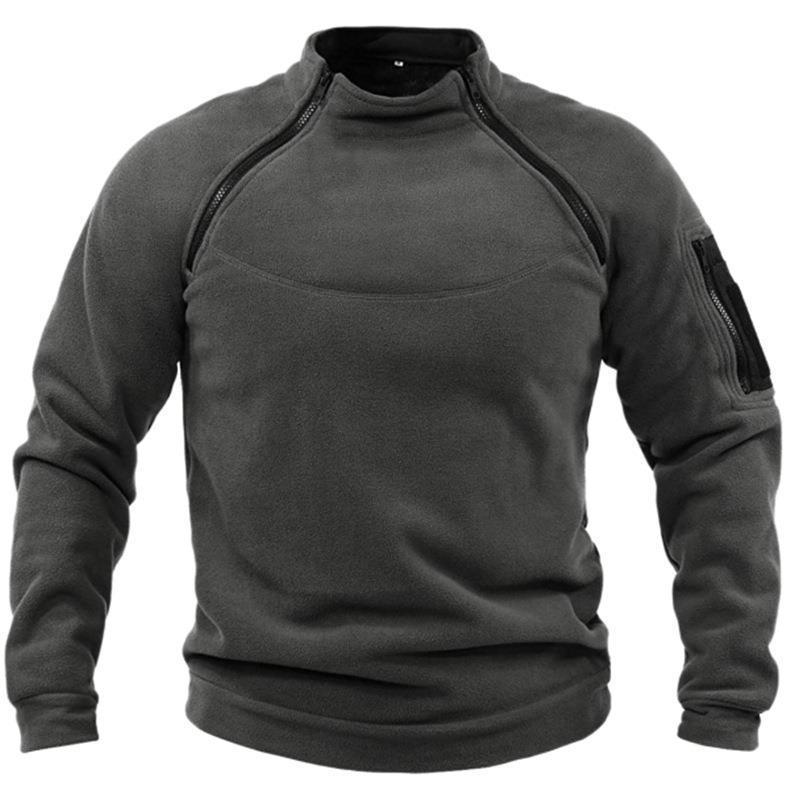 💥✨【S-4XL】Chaqueta de base polar cálida de invierno para hombre de nueva moda 2025, blusa 