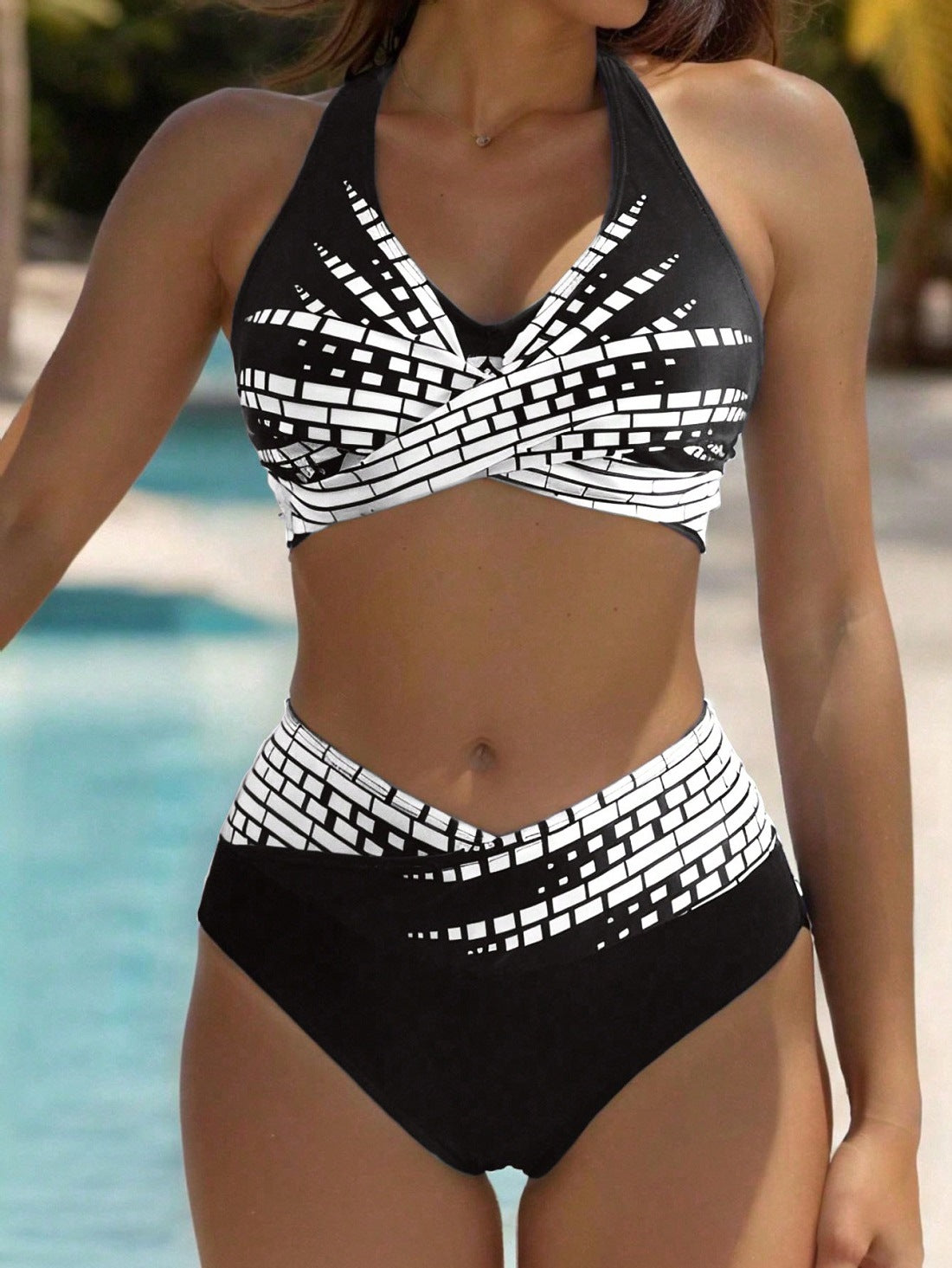 【✨Reducere limitată】👙 Costum de baie la modă nou pentru bikini, mai multe culori disponibile -- 3972149