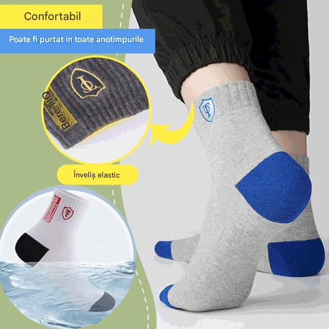 🔥🧦【10 perechi】șosete sportive casual pentru bărbați, calde, dezodorizante și care absoarbe transpirația -- 3856760