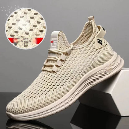 🔥👟【39-44】Pantofi de bărbați casual confortabili, respirabili, din plasă, anti-alunecare, la modă