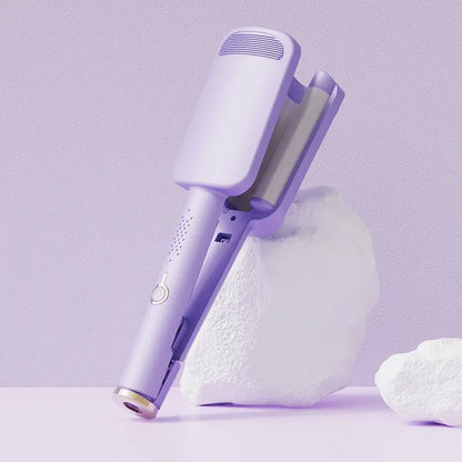🔥1 komad 30 €✨ 🌸 Uvijač za kosu od 32 mm – Veliki, mekani valovi, 4 postavke temperature i tehnologija negativnih iona – Profesionalno oblikovanje kod kuće 💇‍♀️