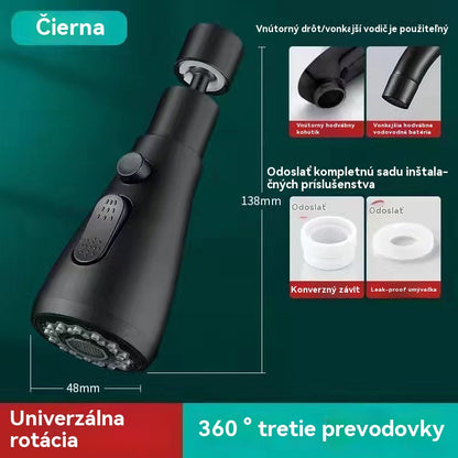 🔥【Kúpte 1 a získajte 1 zadarmo】🚰🔥360° otočná predlžovacia tryska na batériu