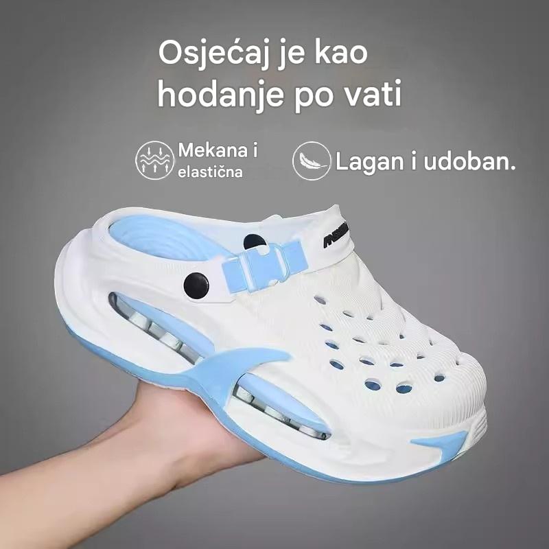 👟【50% popusta】🌬️🏃‍♂️Muške 2-u-1 višenamjenske sandale: zadebljani EVA potplat, neklizajuće, ultra lagane i prozračne
