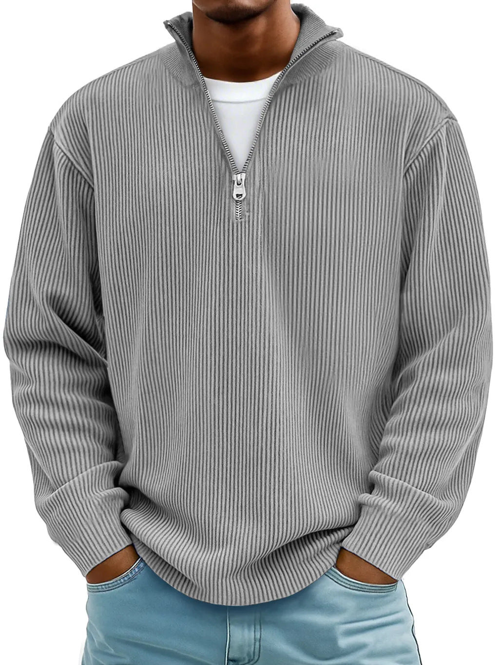 🔥👔【Plaćanje pouzećem】【S-5XL】Nova muška jesensko/zimska majica kratkih rukava s ovratnikom