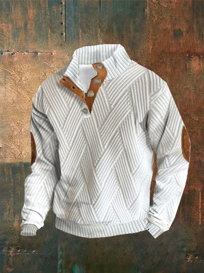 🔥🎉[S-5XL] Iarna 2024, noul hanorac casual simplu, cu mânecă lungă, pentru bărbați-3850638