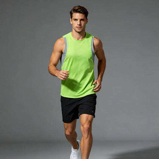 🏃🎽【M-3XL】Ljetni novi model 2026.: Muški sportski prsluk koji se brzo suši—✅Pogodno za aktivnosti na otvorenom, sport i ležerno nošenje