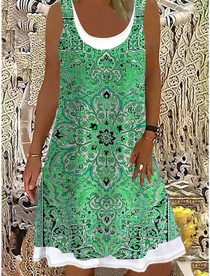 👗【50% popusta】💖【S-5XL】Nova ženska ležerna haljina iz 2026., s printom, idealna za razne prigode.