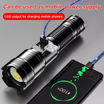 🆕🔦【Ofertă limitată: 30% reducere】Un nou reflector de patrulă în aer liber, lanternă puternică, cu fotografiere lungă-3887181