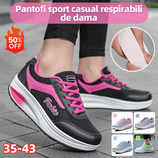 🔥【30%off】【Cumpărați 1, primiți 1 gratuit】👟【35-43】Adidași casual respirabili la modă pentru femei