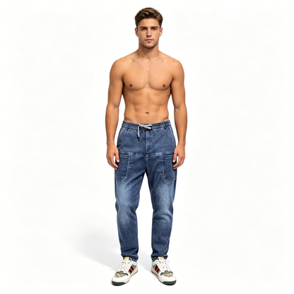 💥👖【50% popusta🔥】【S-5XL】Muške široke i udobne traperice, izuzetna elastičnost