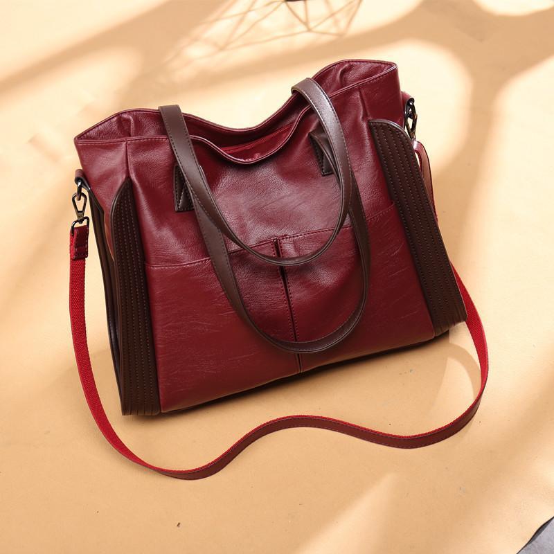 [Ograničeno vrijeme 50% popusta] 👜 Elegantna ženska torba preko ramena od mekane kože ekstra velikog kapaciteta