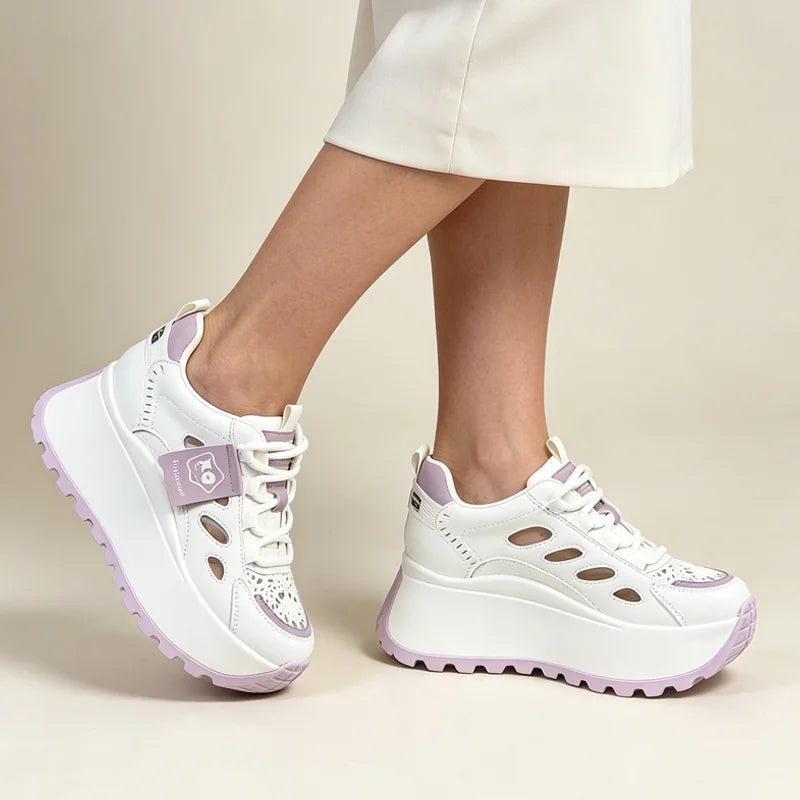[Ograničeno vrijeme 50% popusta] 👟 Ležerne ljetne cipele s prozračnim dizajnom i debelim potplatom - elegantne, prozračne i super udobne.