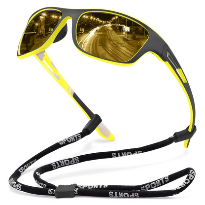 🚵‍♂️😎【50% de descuento🔥】⚡ Gafas de sol deportivas polarizadas para hombre, elegantes y resistentes al polvo, perfectas para ciclismo al aire libre ✅️Pago contra entrega