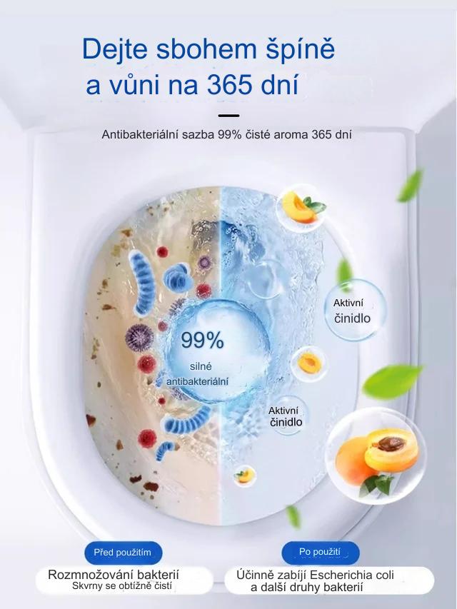 🌟【Cumpără 1 primeşti 2 gratuit】Spumă puternică de curăţare a vasului de toaletă -- 3866057