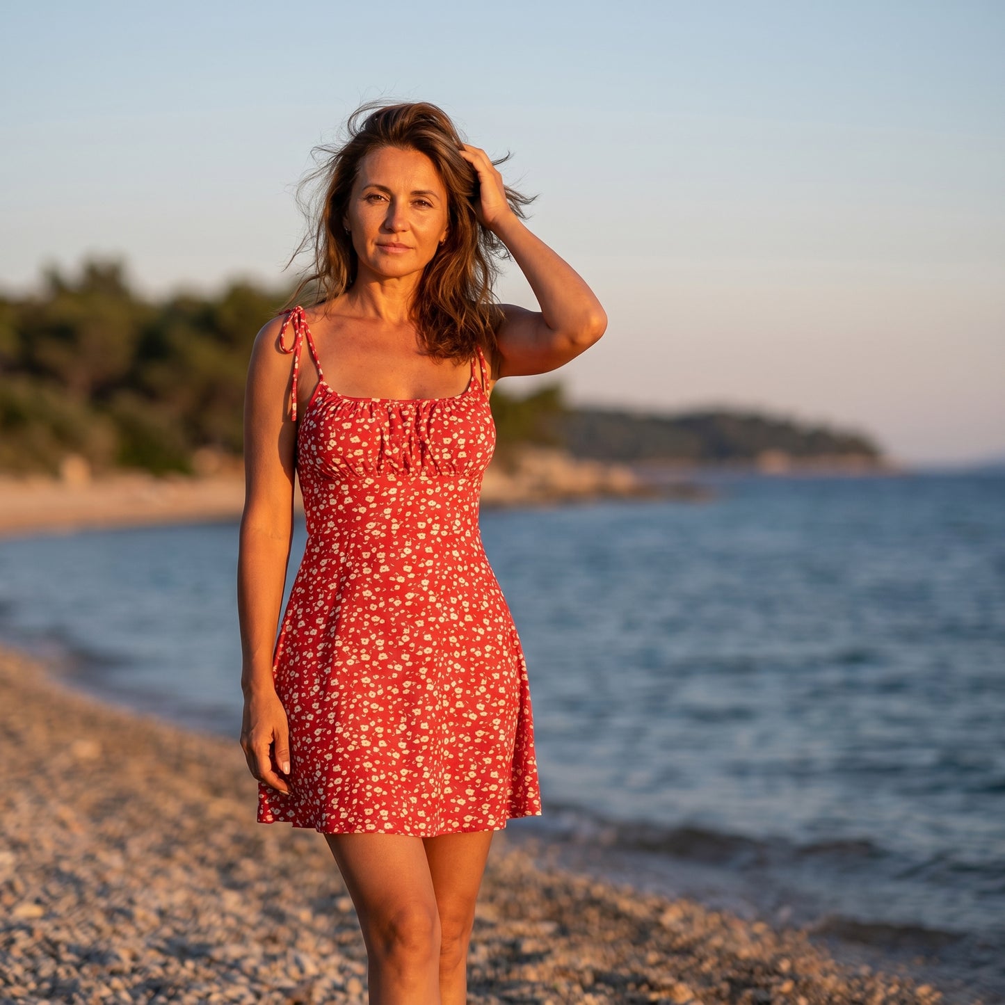 【S-2XL】Nova ležerna i elegantna mini suknja A-kroja uskog kroja, s uskim strukom koji naglašava vašu figuru. Pogodna za opuštanje kod kuće i izlaske. 🌸✨