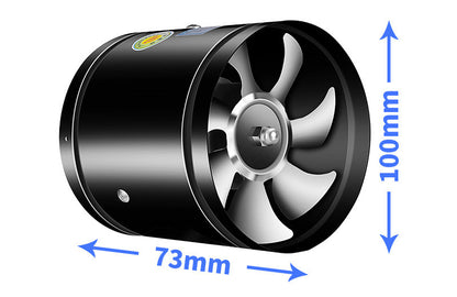【🔥Reducere pe timp limitat】Ventilator de evacuare puternic silențios--3861762