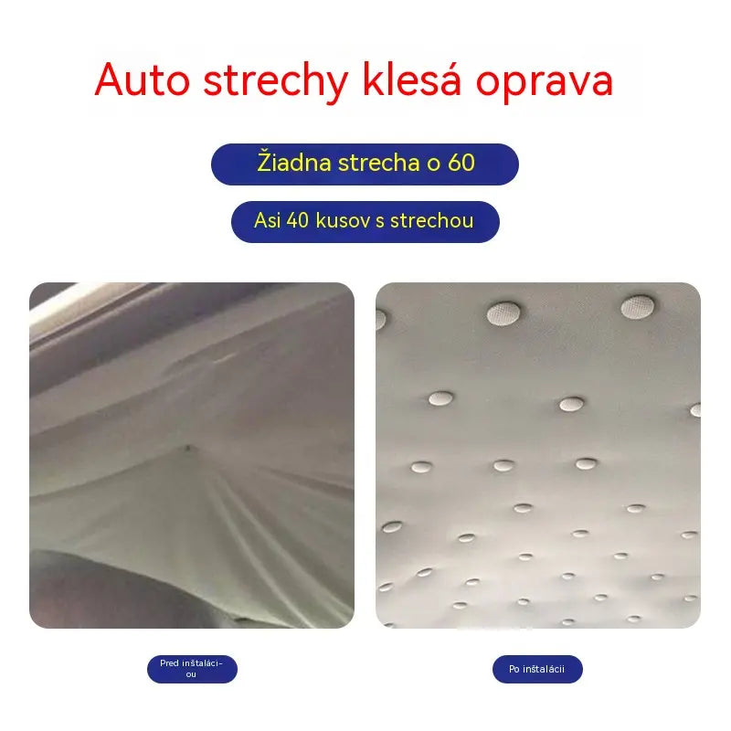【30 kusov】Pracky na demontáž plátna strechy auta (vrátane montážnej sady nástrojov)