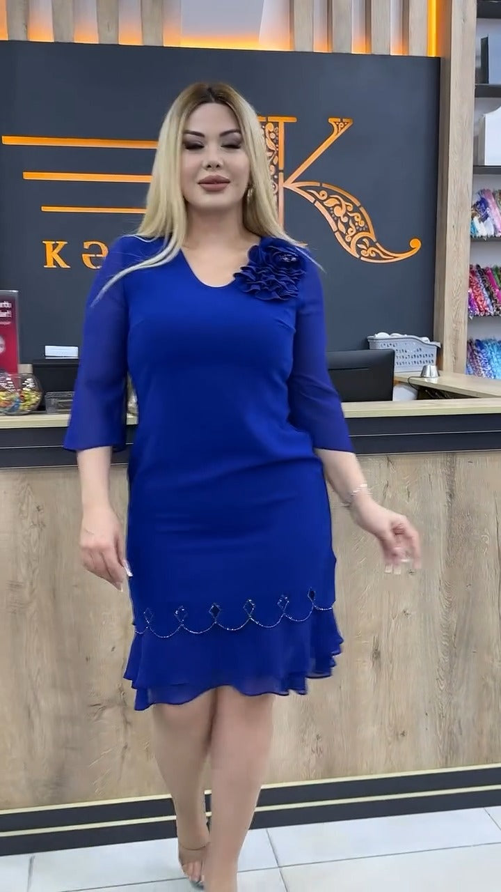 【🏆️Vânzare fierbinte】👑🌷 【S-5XL】Rochii la modă care îți flatează silueta-3901738