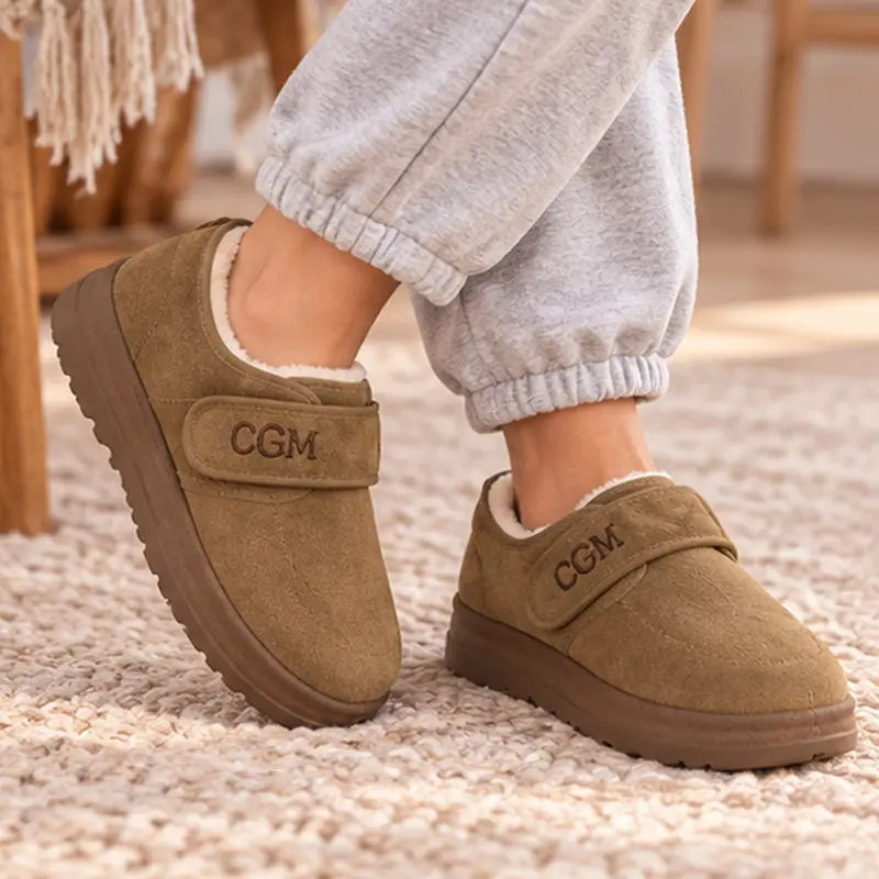 🏆😍50% Off!🔥【36-41】Trendy foforo-style mmea awɔw bere mu mpaboa ntiantiaa a fluffy lining