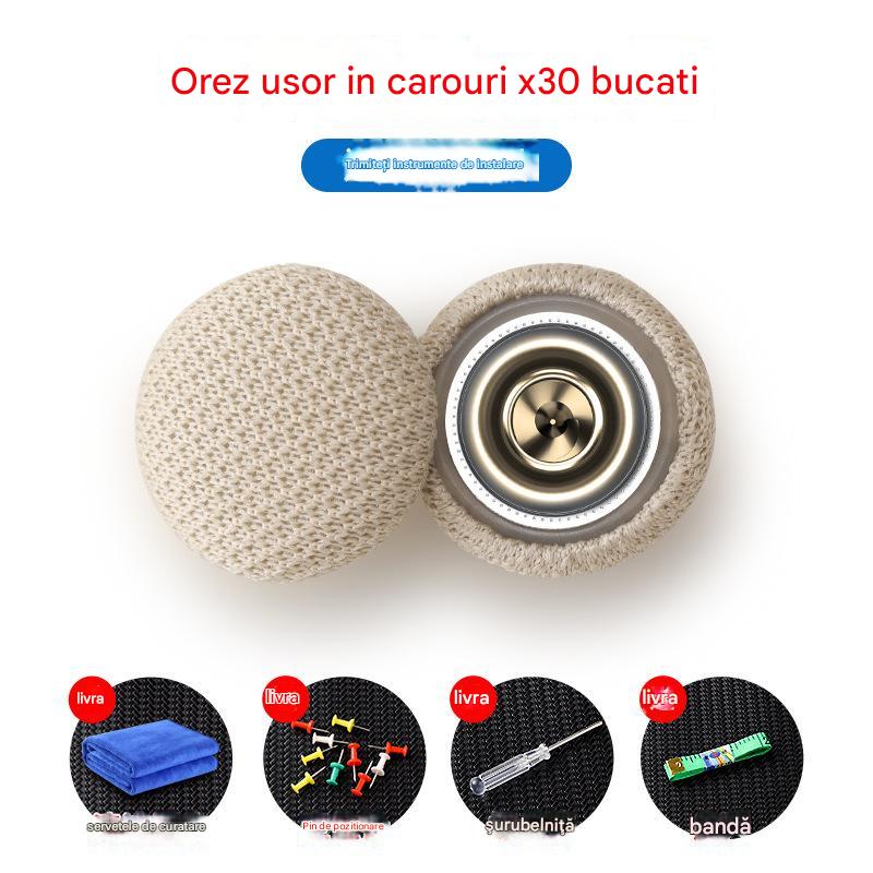 🔥【49% OFF】Pânza de pe acoperișul mașinii cade, reparați catarama de fixare a cuielor Modificare și recondiționare interior a mașinii chins fără demontare (kit de instrumente de instalare + șurubelniță + prosop inclus)-3862752