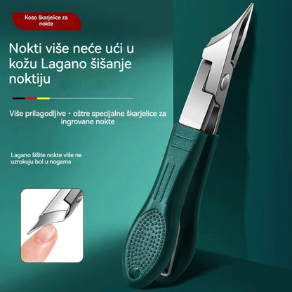 ⚡Akcijsko sniženje od 26 €【Set od 3 kom】✂️💅 Novi ultra tanki koso rezani grickalice za nokte, kućni alati za njegu noktiju