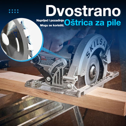 ⚙️⚡【Kupite 1, dobijte 1 gratis】⚡🔨🔥Dvostrana aluminijska pila, pogodna za obradu drveta—Plaćanje pouzećem