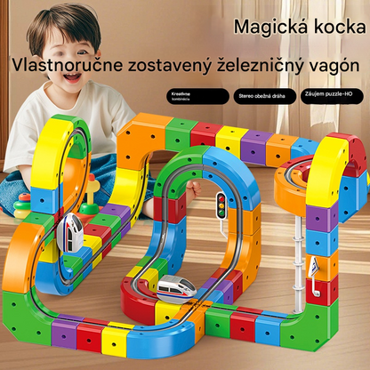 🎉📣Top hit【Zľava 50%】🎁🚄 2026 Elektrická železnica - Rozvíja kreativitu a logické myslenie