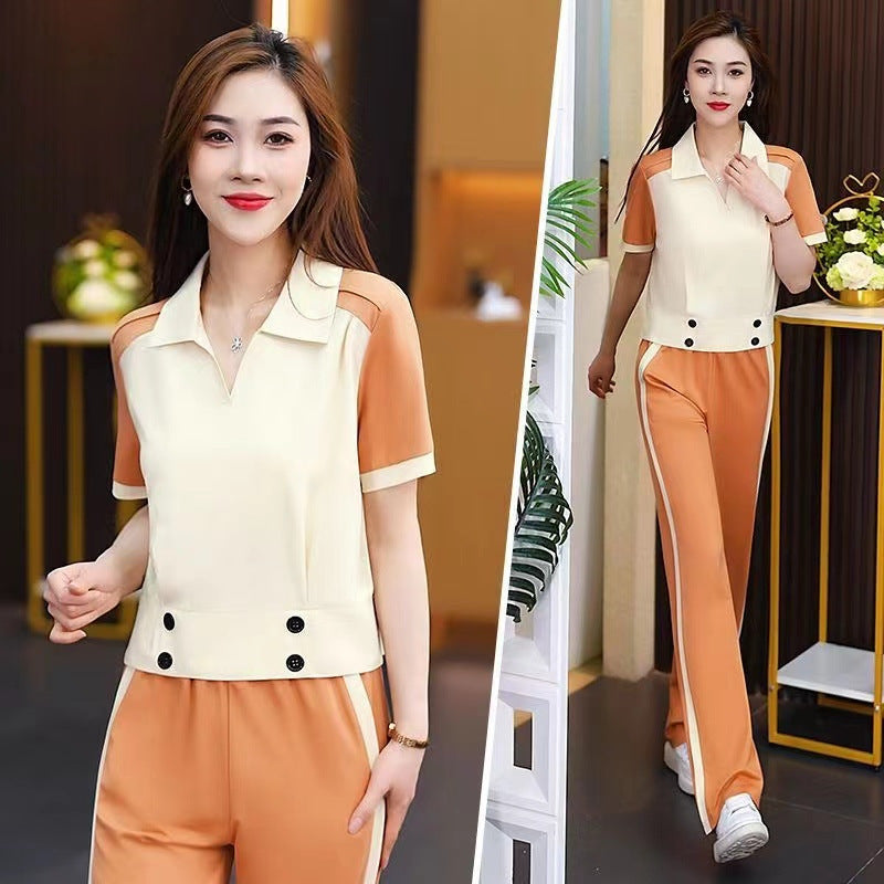 🏆【Touri + Pantaloni】Costumul sport casual de primăvară și toamnă 2025, la modă nouă