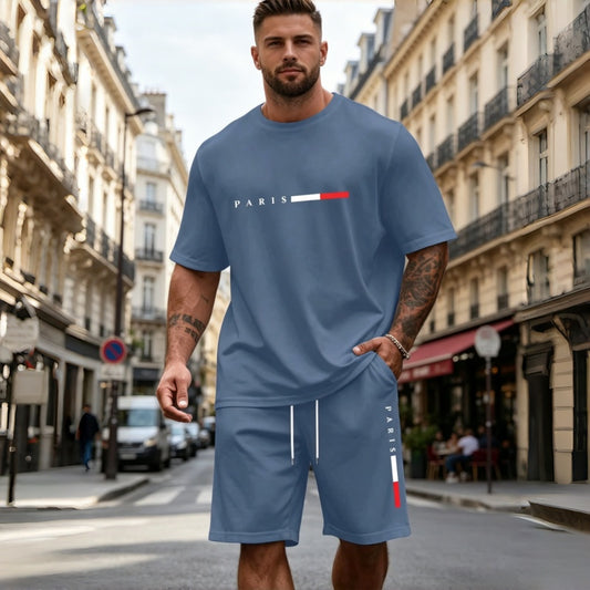 🔥【S-5XL】Muški ljetni sportski set od dva dijela: Idealan za svakodnevno nošenje i ležerno opuštanje kod kuće✅Plaćanje pouzećem