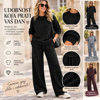 Žensko zimsko odijelo, elegantno i svestrano, vremenski ograničena rasprodaja.