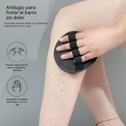 4 unidades €23🚿 Esponjas de ducha exfoliantes 🧖‍♀️✨ Piel suave y limpia sin irritación