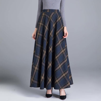 👗【Reducere pe timp limitat】【M-3XL】2024 fustă de lână îngroșată de toamnă și iarnă nouă pentru femei-3844959