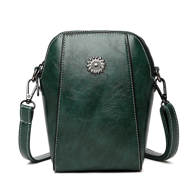🔥👜[Promoție limitată în timp] 💖2025 nouă geantă de umăr mini multifuncțională din piele naturală, la modă, mică și rafinată-3972131