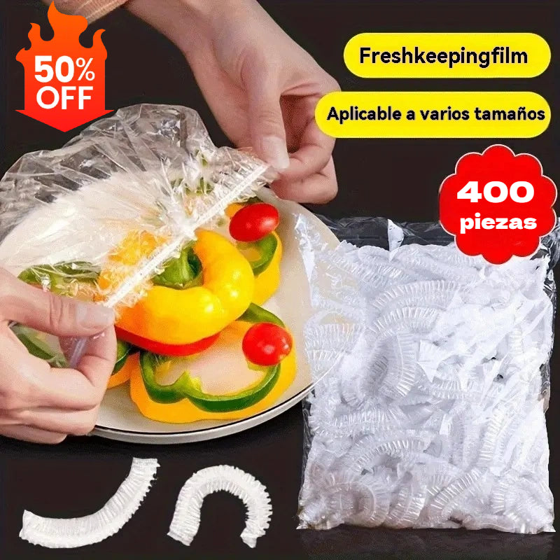 🔥【100/200/400 uds】Tapa de frescura desechable de grado alimenticio