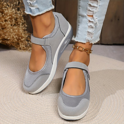 👟💨【Lansare de produse noi la preț special】【35-43】 Pantofi noi, confortabili din plasă, cu pernă de aer--3895270