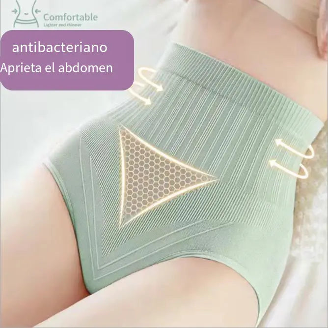 Último día con 50 % de descuento: 🔥7 piezas【M-XL】bragas antibacterianas impermeables de cintura alta