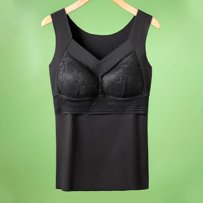 🔥【Kupi 1, drugi dobivaš besplatno】🔥【Veličine L-4XL】✨Čipkasti grudnjak s gornjim dijelom bez rukava i prekrasnim dizajnom leđa; učinkovito podiže i oblikuje grudi te sprječava njihovo opuštanje ✅【Preporučuju stručnjaci】