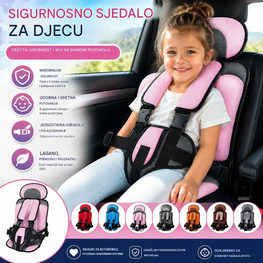 📢📢Sada 50 % popusta!! ⏰ Prijenosna autosjedalica: sigurna, udobna i sklopiva; prikladna za djecu od 0 do 12 godina; savršena za putovanja, letove i vlakove 🧒✨