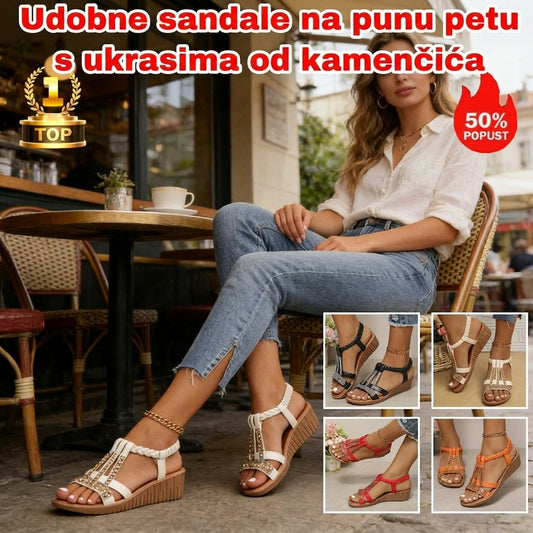 🌟[50% POPUSTA]👡[34-43] Nove sandale s cirkonima za žene, ljeto 2026.