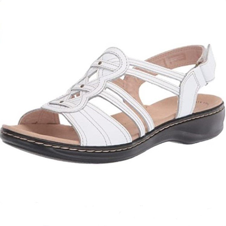 ☀️👡【35-43】Ženske mekane i udobne ravne kožne sandale za svakodnevnu upotrebu