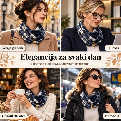 🧣❤️Grijalica za vrat s magnetskom metalnom kopčom