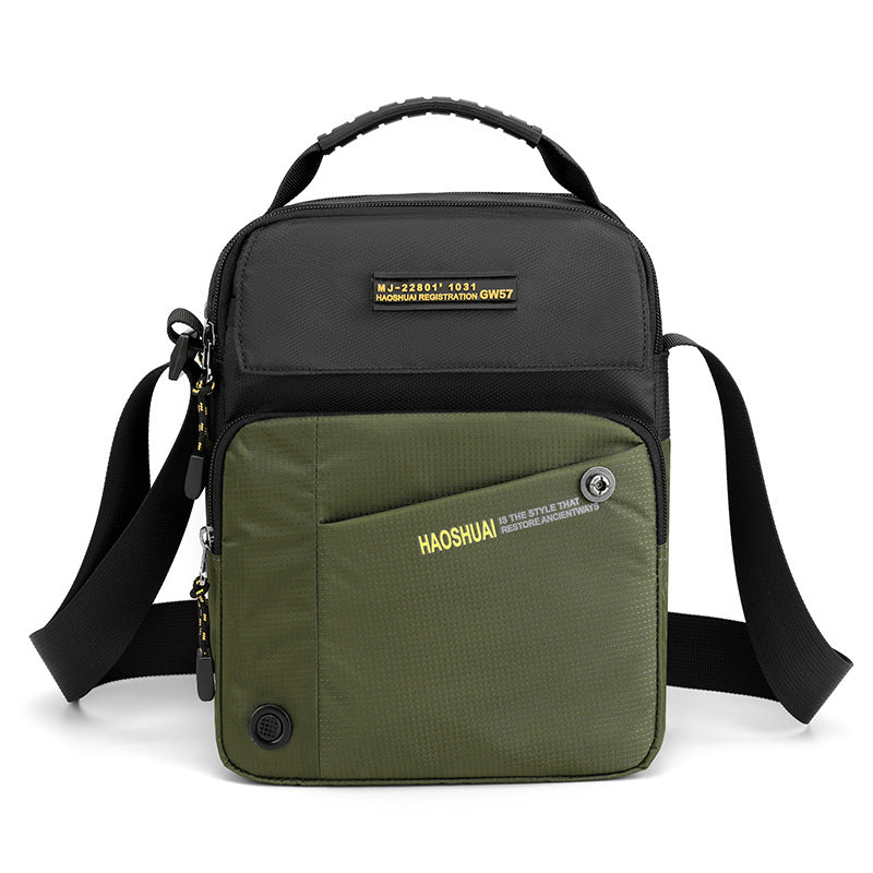 Bărbați multifuncțional sac de umăr casual sac de mare capacitate Crossbody Bag