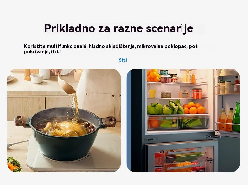 🔥【50% popusta】Poklopci od prehrambenog silikona koji održavaju svježinu