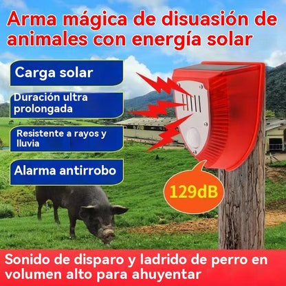 🔥【Kupite 1, dobijte 1 gratis】Solarni alarm, protuprovalno svjetlo sa senzorom ljudskog tijela, ultrazvučni repelent za životinje